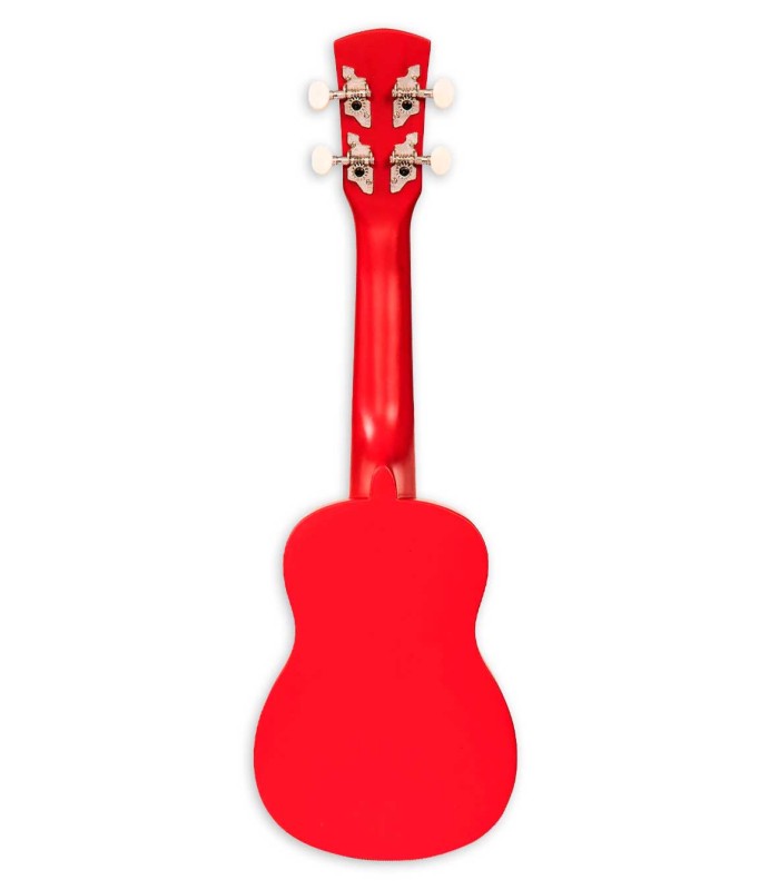 Basswood back and sides of the soprano ukulele Laka modelo VUS 15RD
