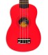 Basswood top of the soprano ukulele Laka modelo VUS 15RD