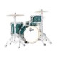 Photo of the Drums Gretsch model Catalina Club Jazz without Cymbals in shine green color