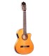Guitarra flamenca Alhambra modelo 3F CT E1 com tampo em spruce (abeto) alemão maciço