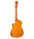 Fundo e ilhargas em sicomora da guitarra flamenca Alhambra modelo 3F CT E1