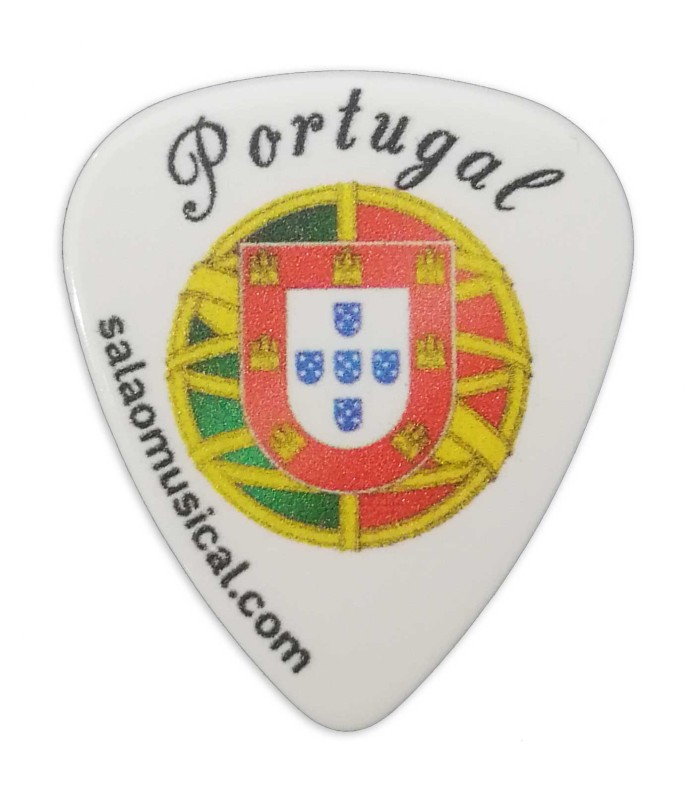 Pick Artcarmo of 0.73mm wit Portugal Flag illustration for guitar