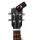 Afinador Korg modelo PC2 Pitchclip num ukulele