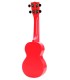 Fundo e ilhargas em Sengon do ukulele soprano Mahalo modelo MR1RD
