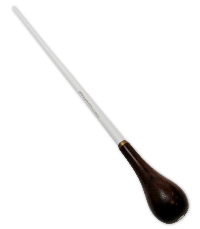 Rosewood handle detail of the baton Pickboy model 180 RW/W Maple Shaft