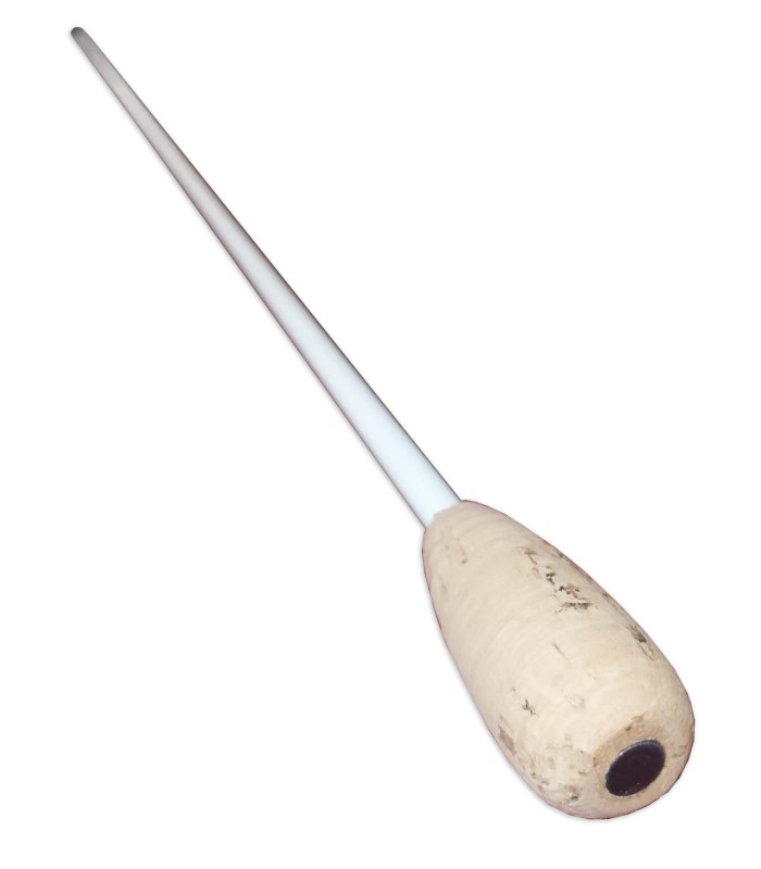 Detalhe da pega em cortiça da batuta Pickboy modelo 150 K