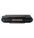 Back detail of the harmonica Hohner model CX 12 Chromatic 7546 48C Black