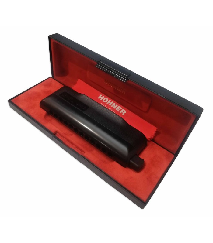 Armonica Hohner modelo Cromática CX 12 Cromática 7546 48C Black dentro del estuche