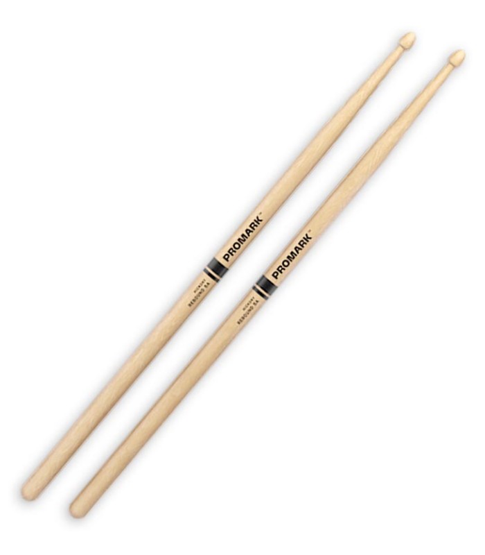 Par de baquetas Promark modelo RBH565AW Hickory Rebound 5A