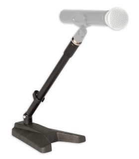 Suporte Quik Lok modelo A-114 de mesa com pinça e microfone (pinça e microfone não incluídos)