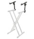 Stand Quik Lok model QLX3 expandable system for 2nd keyboard ("X" keyboard stand not included)