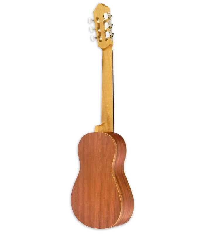 Fondo y aros en caoba de la guitarra clásica APC modelo APC TR100 NY OP de viaje