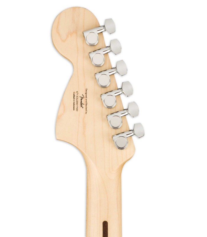 Machine head of the electric guitar Fender Squier model Affinity Stratocaster FMT HSS MN SSB