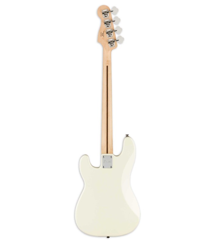 Costas da guitarra baixo Fender Squier modelo Affinity Precision Bass PJ MN OLW