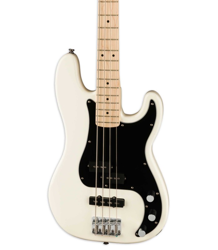Poplar body of the bass guitar Fender Squier model Affinity Precision Bass PJ MN OLW