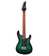 Guitarra elétrica Ibanez modelo KIKOSP3 TEB com acabamento Transparent Emerald Burst