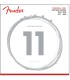 Juego de Cuerdas Fender 150M para Guitarra Eléctrica Pure Nickel 011