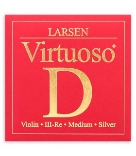 Single string Larsen model Virtuoso 3rd D for 4/4 size violin