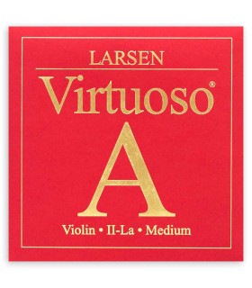 Single string Larsen model Virtuoso 2nd A for 4/4 size violin