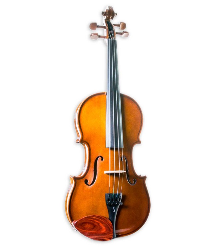 Tampo em spruce (abeto) maciço do violino Stentor modelo Student I de tamanho 3/4