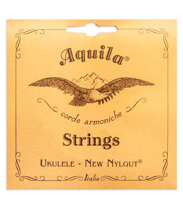 Package cover of the string Aquila 6U Low G for soprano ukelele