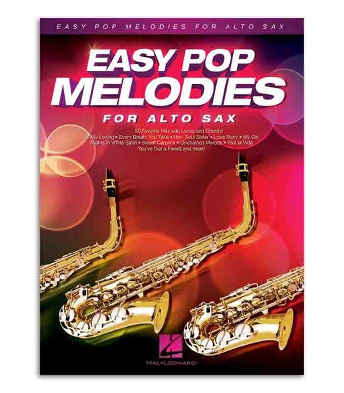 Libro Music Sales HL00125786 Easy Pop Melodies Sax Alto