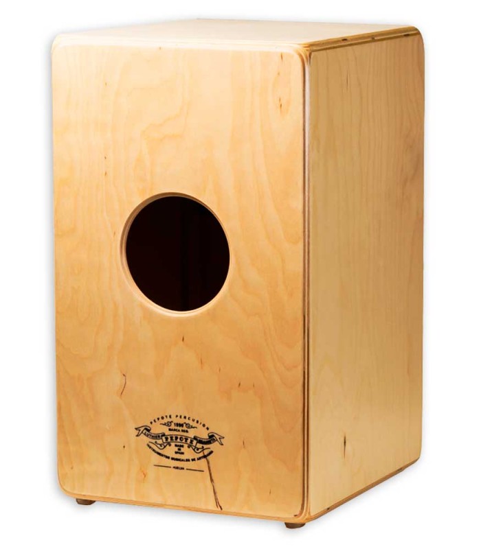 Cuerpo en abedul del cajon Pepote Percus