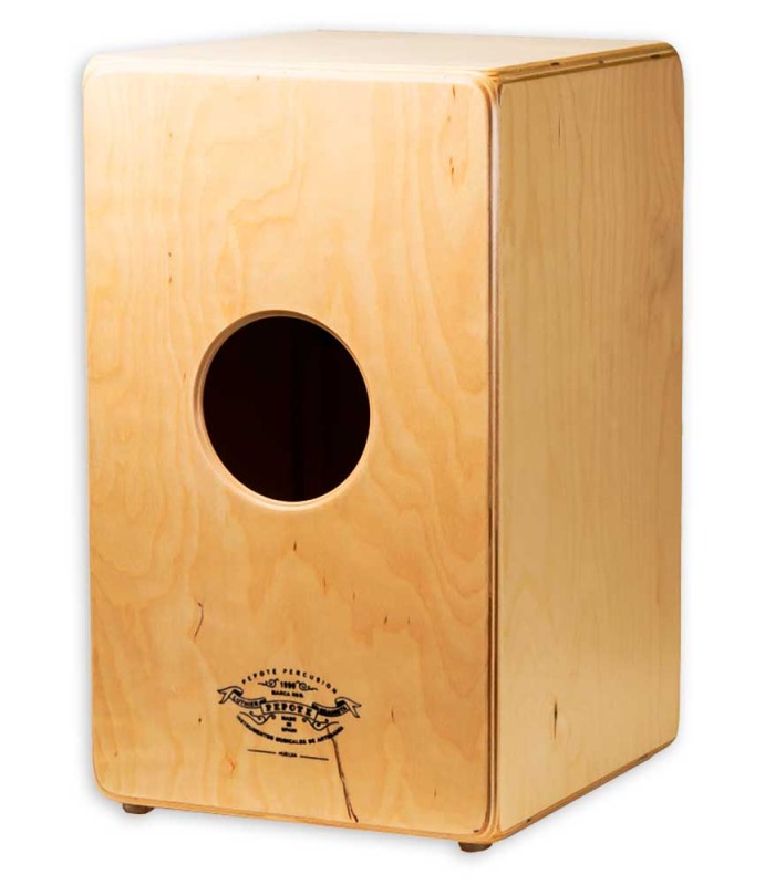 Birch body of the cajon Pepote model Percus