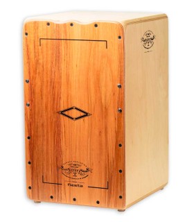 Cajon Pepote modelo Fiesta con tapa en madera de Etimoe