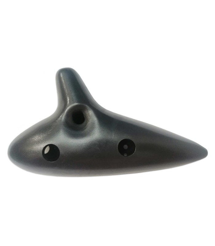 Back of the ocarina Woodi model Black WRO-917-X
