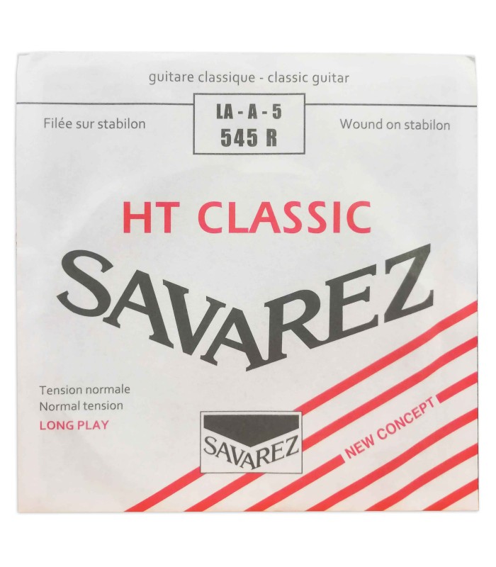 Savarez 545R 5th A Classical Gt Single string Salao Musical