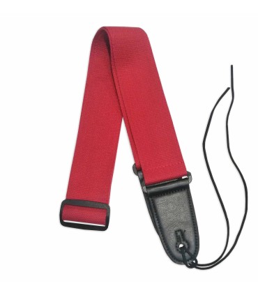 Correa Artcarmo modelo GS 1CRED en color rojo para guitarra