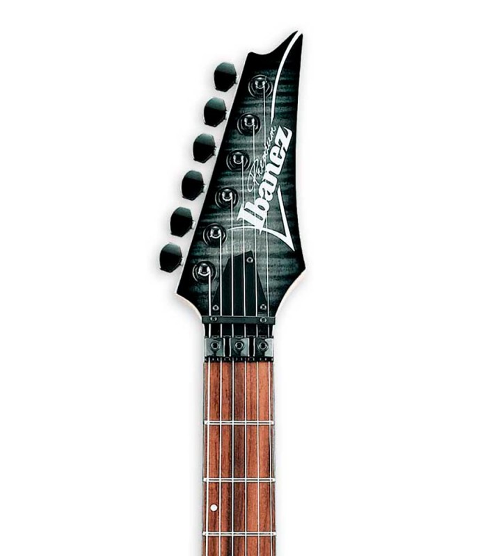 Cabeça da guitarra elétrica Ibanez modelo  KIKO10BP TGB Transparent Gray Burst