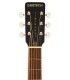 Cabeça da guitarra acústica Gretsch modelo Jim Dandy Dread Frontier Stain