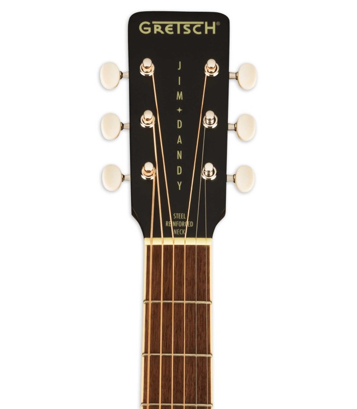 Cabeza de la guitarra acústica Gretsch modelo Jim Dandy Dread Frontier Stain