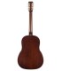 Sapele back and sides of the acoustic guitar Gretsch model Jim Dandy Dread Rex Burst