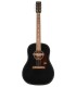 Electroacoustic guitar Gretsch model Jim Dandy Deltoluxe Dread Black Top with pickup