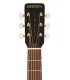 Cabeça da guitarra eletroacústica Gretsch modelo Jim Dandy Deltoluxe Dread Black Top com captador
