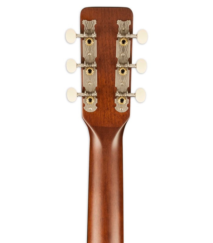 Carrilhões da guitarra eletroacústica Gretsch modelo Jim Dandy Deltoluxe Dread Black Top com captador