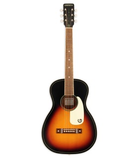 Acoustic guitar Gretsch model Jim Dandy Parlor in Burst Rex color