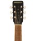 Cabeça da guitarra acústica Gretsch modelo Jim Dandy Parlor Burst Rex
