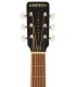 Cabeza de la guitarra acústica Gretsch modelo Jim Dandy Parlor Burst Rex