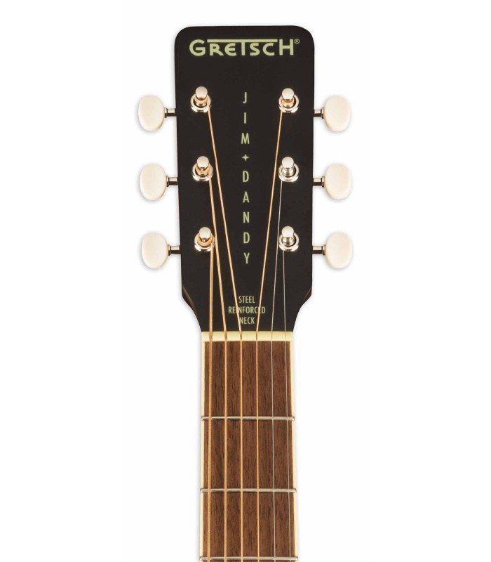 Cabeza de la guitarra acústica Gretsch modelo Jim Dandy Concert