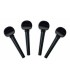 Violin pegs set Gewa model 415503 Basic thick in ebony for 3/4 size violin