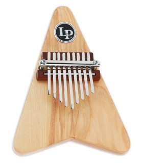 Kalimba LP modelo Pentatonic LP0209 com 9 lâminas afinadas na escala pentatónica de Dó