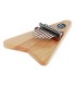 Heart shaped body of the kalimba LP model Pentatonic LP0209