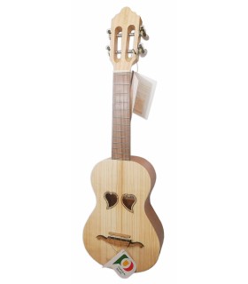 Cavaquinho APC modelo Boca 2 Corazones con tapa en abeto y fondo y aros en sapeli