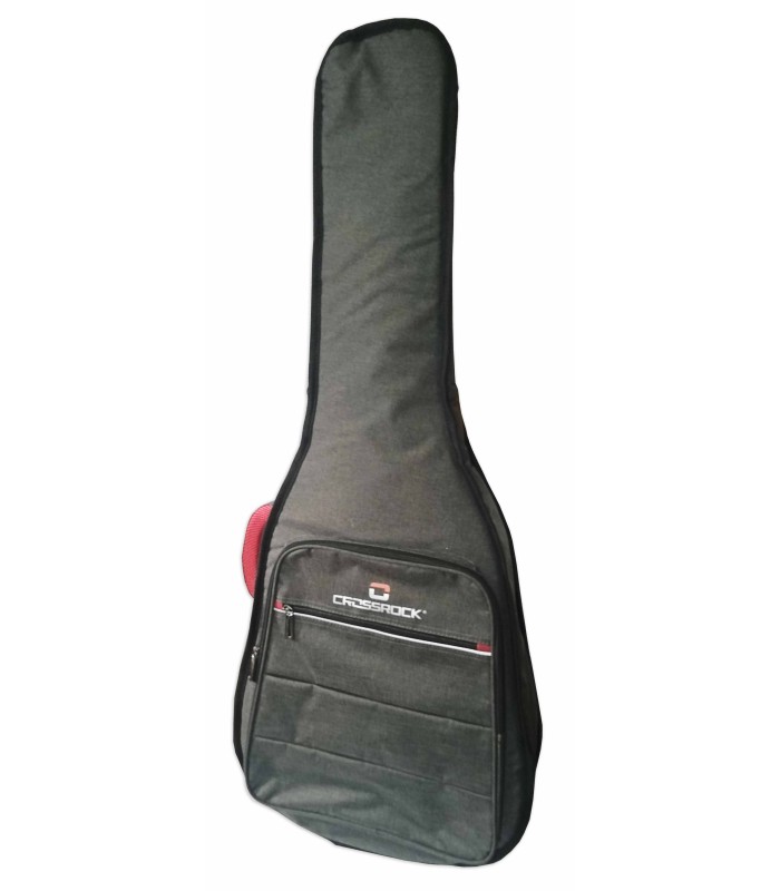 Funda Crossrock modelo CRSG107C con amplio bolsillo frontal y 10mm de acolchado para guitarra clásica