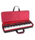Interior de la funda Roland modelo CB GP61KP con el teclado de 61 teclas GoKeys