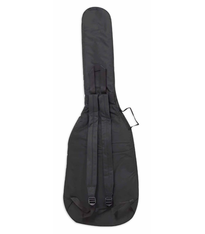 Back and straps of the gig bag Ortolá model 261 32B in nylon with 10mm padding